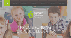 Desktop Screenshot of mooreschoolsfoundation.org