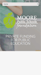 Mobile Screenshot of mooreschoolsfoundation.org